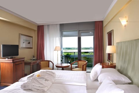 Double Room | Egyptian cotton sheets, down comforters, pillowtop beds, minibar