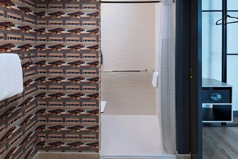 Free toiletries, hair dryer, towels, soap