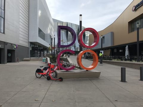 Downtown Commons shopping area