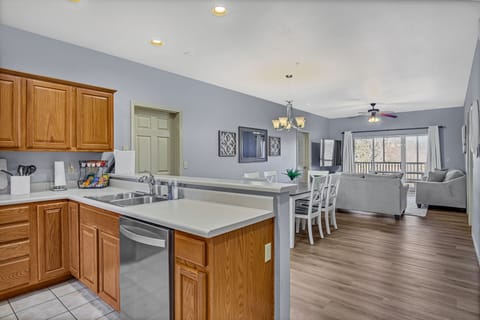 Open Concept Living room, Kitchen, and dining area
