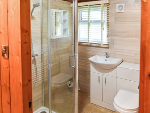 Shower room | Pine Lodge, Charlcot, near Masham