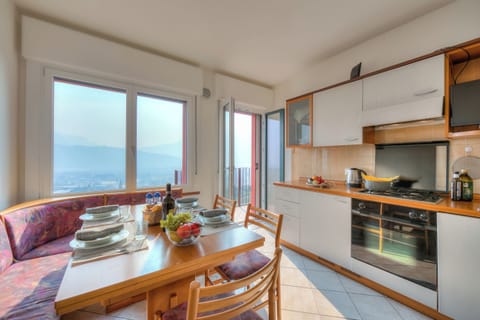 Standard Apartment, 2 Bedrooms, Mountainside (Lake View Dom-Us Apartment) | Private kitchen | Fridge, oven, stovetop, dishwasher