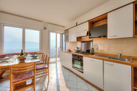 Standard Apartment, 2 Bedrooms, Mountainside (Lake View Dom-Us Apartment) | Private kitchen | Fridge, oven, stovetop, dishwasher