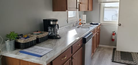 Plenty of counter space to make meals