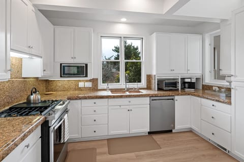 Modern fully equipped kitchen