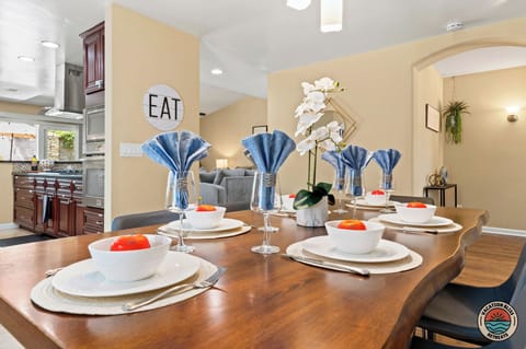 Experience refined dining in a sophisticated and beautifully set space.