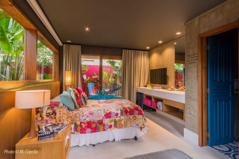 Suite Deluxe com Vista pra o Jardim | Minibar, free WiFi, bed sheets