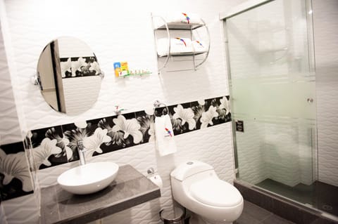 Exclusive Double Room | Bathroom | Bathrobes, towels