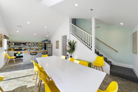Dining Room looking toward stair to Outdoor Deck