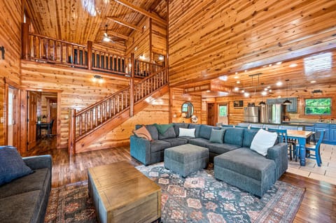 Relax together — brand‑new comfy furnishings in the living room.