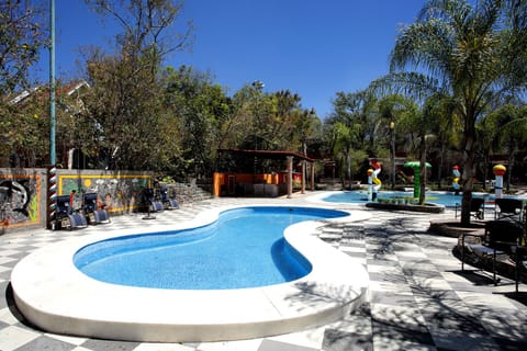 Indoor pool, 3 outdoor pools