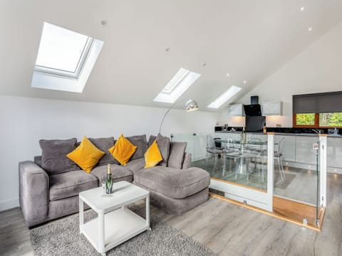 Living area | Waterside Lodge Six - Ashgrove Country Park - to be linked with UK33351, UK13038, UK33350 etc., Elland