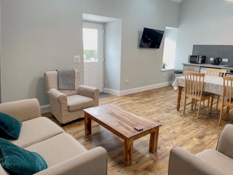 Open plan living space | Galloway FarmstayClaunch, Newton Stewart