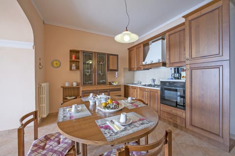 Kitchen and dining area