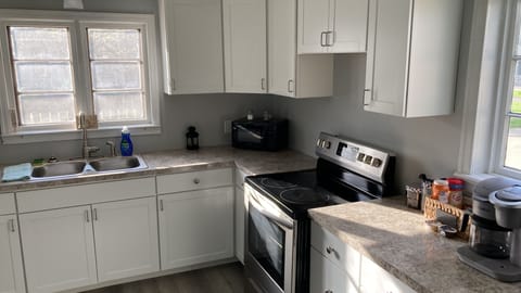 Well equipped kitchen