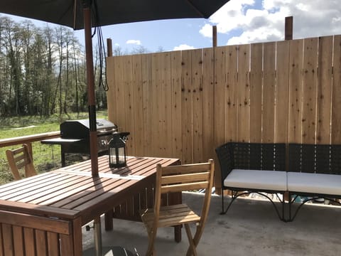 The deck above it all!
