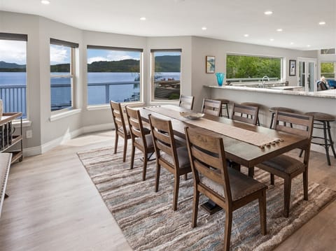 Beautiful expansive lake views from this home