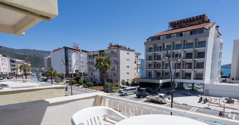 Standard Twin Room, Partial Sea View | Balcony view