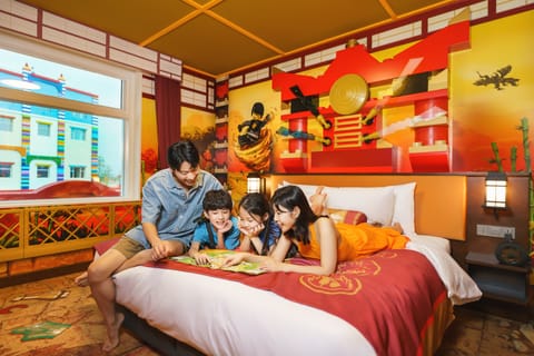 [Room with Breakfast] Premium with Park View ( LEGO® NINJAGO® Theme/Pirates/Kingdom) | In-room safe, desk, laptop workspace, iron/ironing board