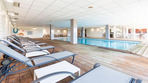 Lounge by the pool, Take a dip in the indoor pool.