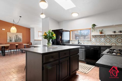 Fully stocked kitchen