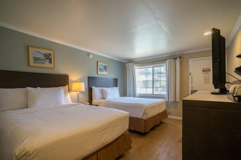 Standard Room, 2 Queen Beds | Free WiFi, bed sheets