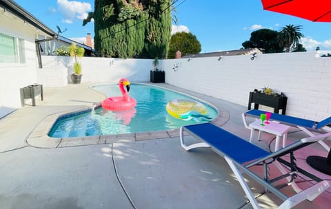 Fun and private pool