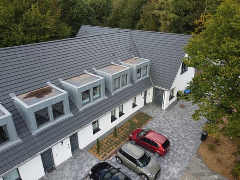 Aerial photo of the right part of the building