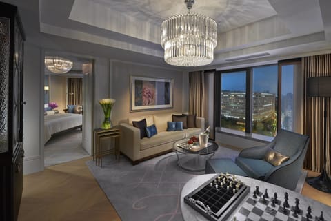 Club Suite, 1 King Bed (City) | Premium bedding, down comforters, minibar, in-room safe