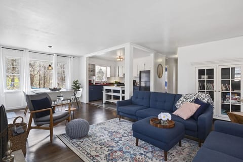 Plenty of comfortable seating to spend time together or cozy up with a book!