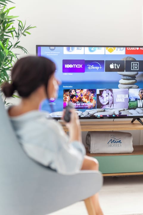 42-inch Smart TV with satellite channels, TV