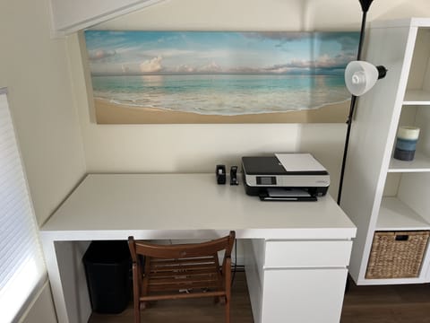desk area