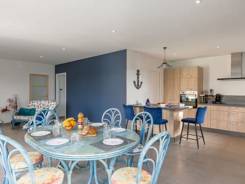 Table, Furniture, Chair, Azure, Tableware, Kitchen & Dining Room Table, Wood, Lighting, Interior Design, Flooring