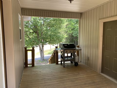 Covered spot to do your grilling