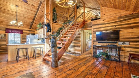 View into Kitchen from Living Room