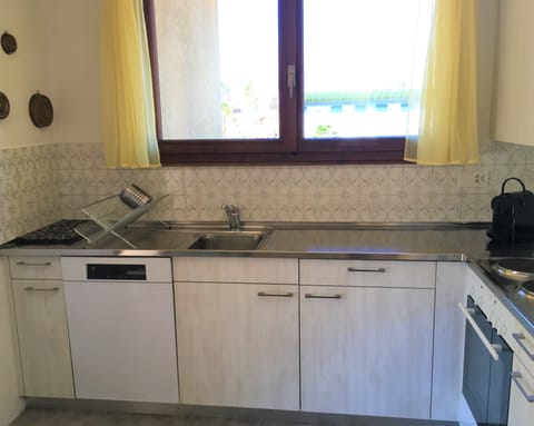 Family Penthouse, 4 Bedrooms, Terrace, Garden View | Private kitchen | Full-size fridge, stovetop, espresso maker, coffee/tea maker