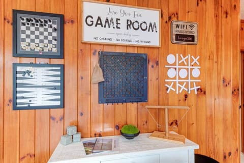 Interactive game wall in Living room