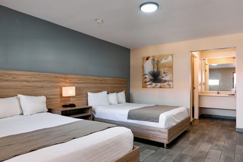 Standard Double Room, 2 Queen Beds | Individually furnished, desk, laptop workspace, iron/ironing board