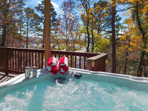 Hot Tub with a View of Your Private Beaver Lake Access?  YES PLEASE!