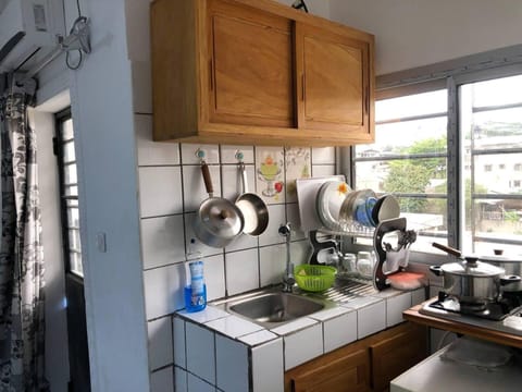 Apartment | Private kitchen | Fridge, stovetop, dishwasher, electric kettle