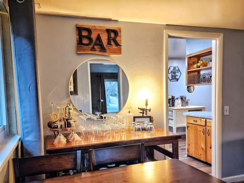 Bar and counter-height table.