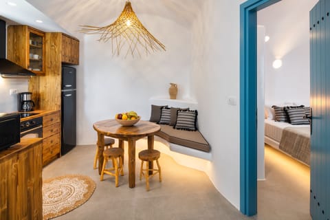 Villa, 2 Bedrooms | Private kitchen | Fridge, microwave, coffee/tea maker, electric kettle
