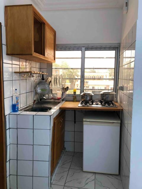 Apartment | Private kitchen | Fridge, electric kettle
