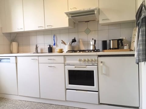 Apartment, 3 Bedrooms, Terrace, City View | Private kitchen | Stovetop, coffee/tea maker