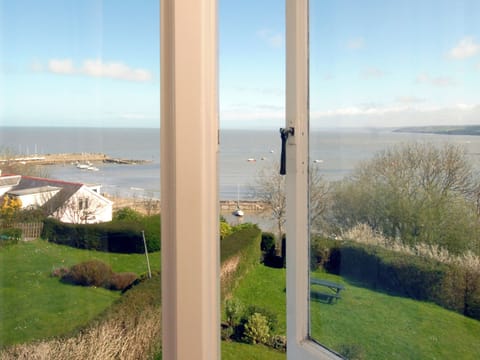Outdoor area | Seafields, New Quay, near Cardigan