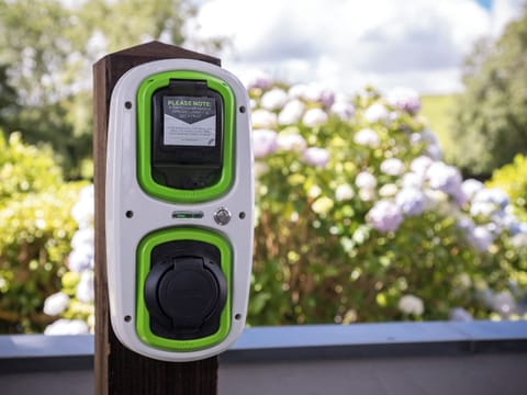 Outdoor area | Seaborne Cottage, Pwlheli