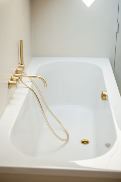 Honeymoon Double Room, Balcony, City View | Bathroom | Hair dryer, bathrobes, towels, soap