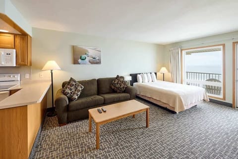 This top floor suite sleeps up to six