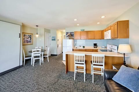 The kitchen comes fully stocked with all your cooking essentials 