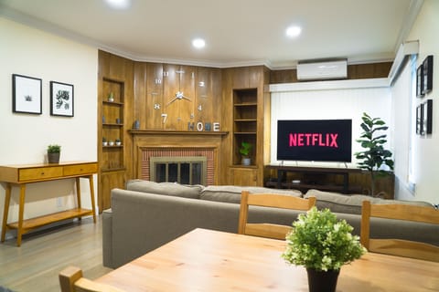 Well-lit room with AC & heater. Smart TV w/ backlight. It's a place call home!